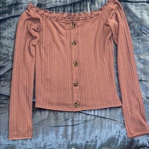 Off the shoulder top